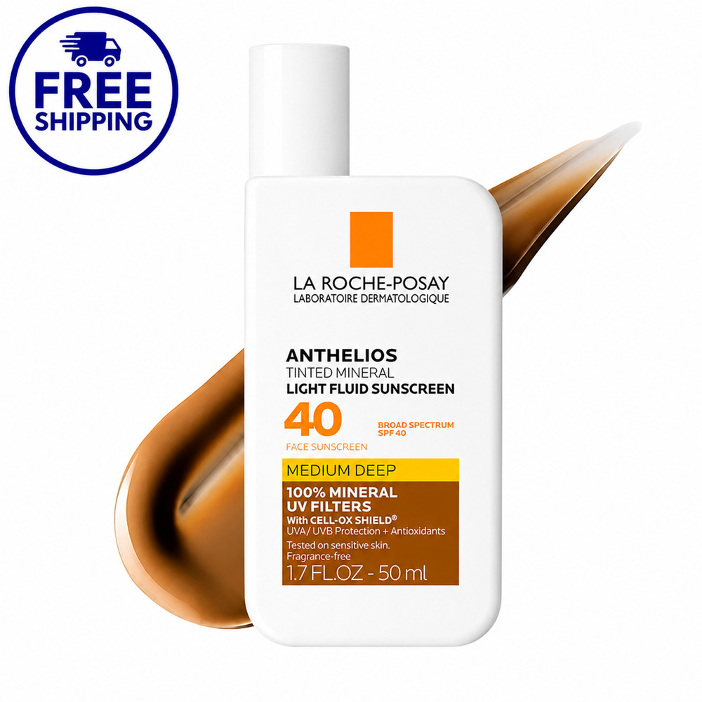 La Roche-Posay Anthelios Tinted Mineral Sunscreen SPF 40 Medium 50ml 1.7oz